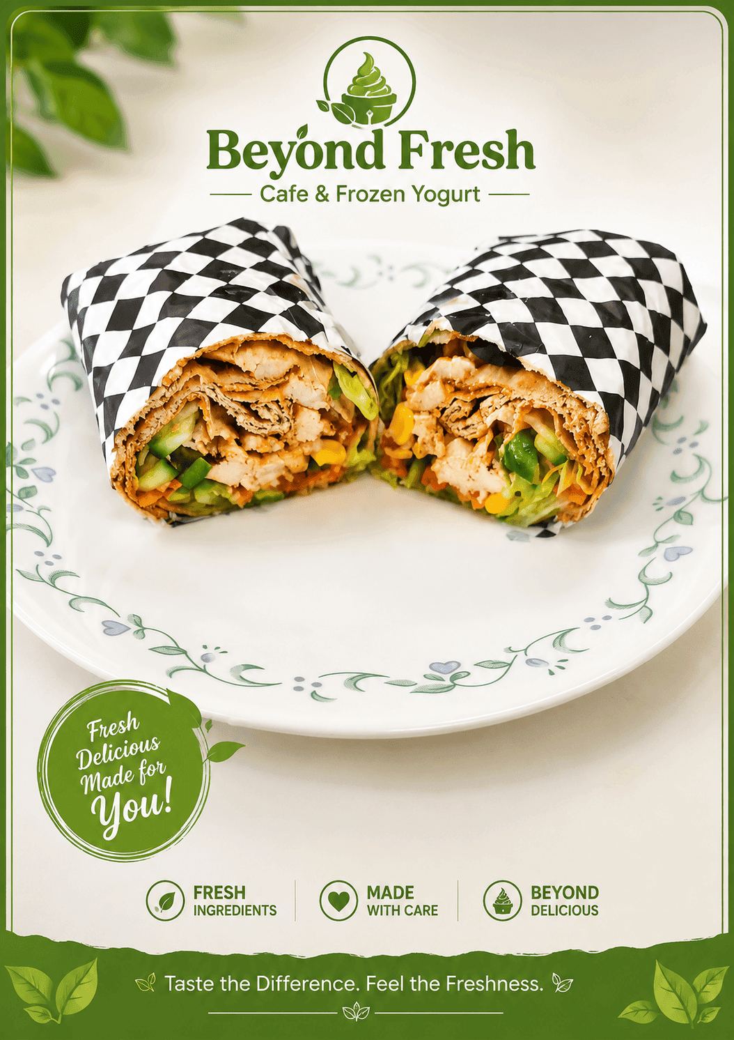 Adobo Chicken Wrap